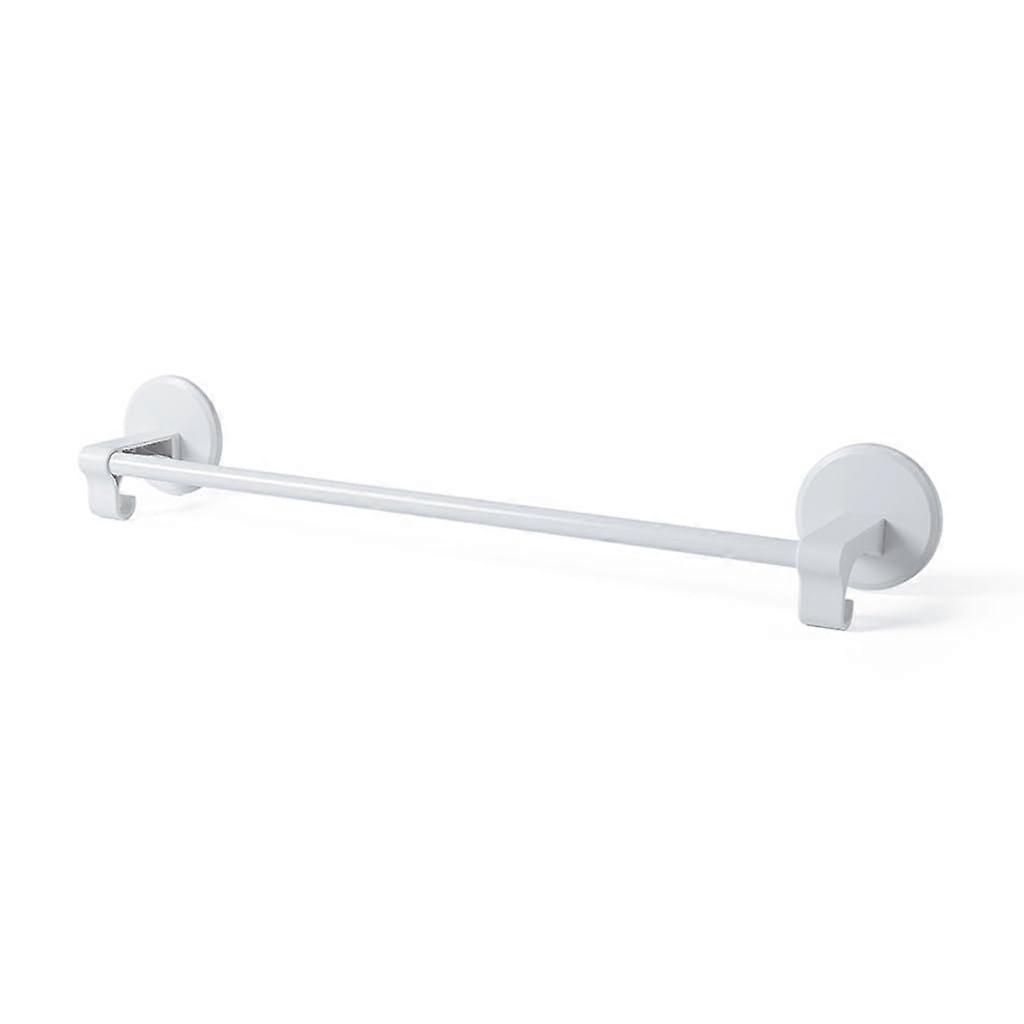 Adhesive Wall Mounted Towel Rack with Nail Installation for SpaceSaving Bathroom Storage