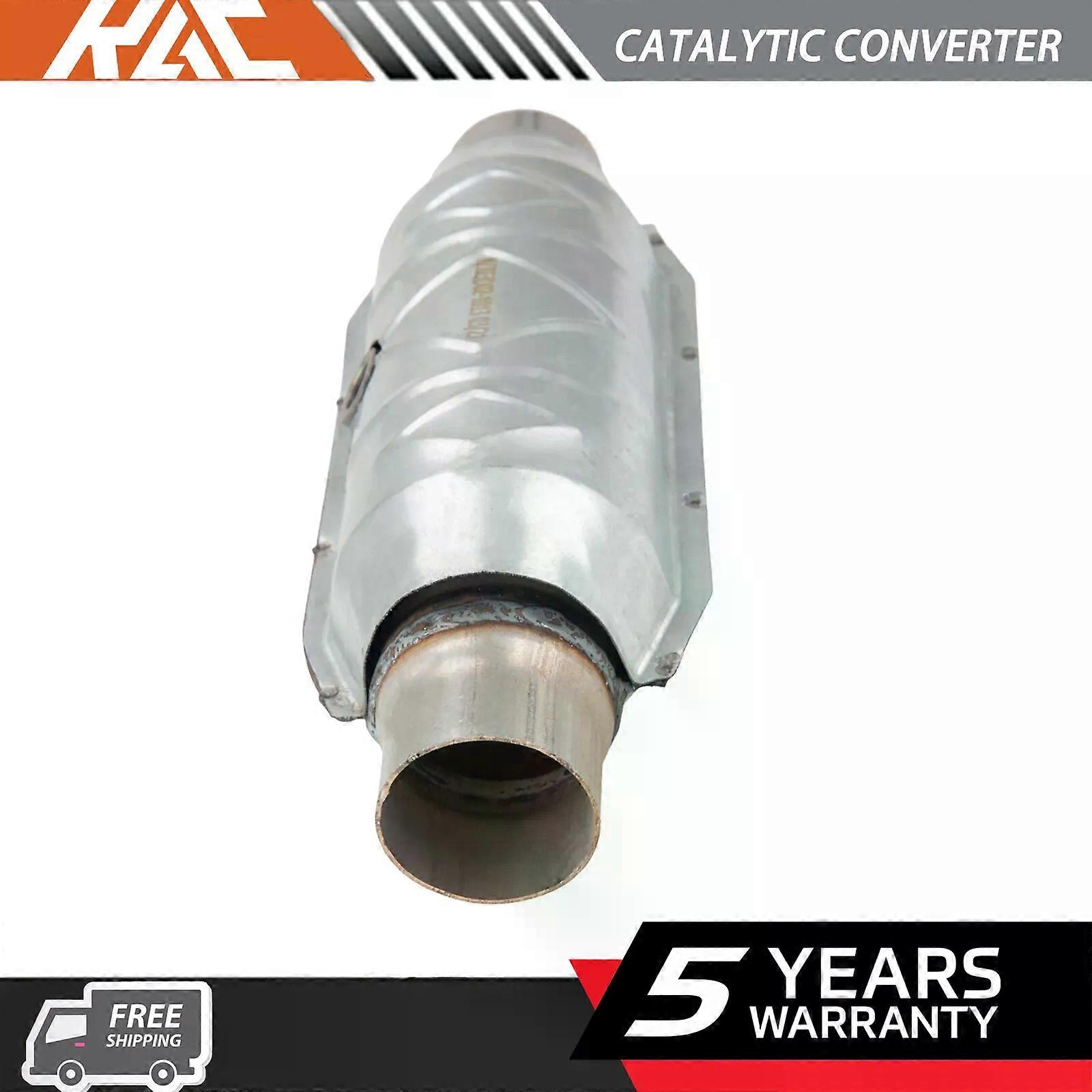 2.5'' Universal Catalytic Converter High Flow EPA Approved Replacement Stainless NO.3854