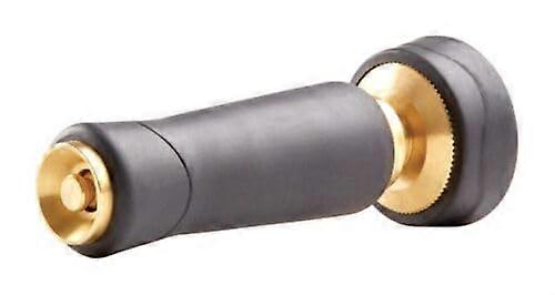Replacement Brass Garden Hose Nozzle with Smooth Twist Control and Durable Brass Build