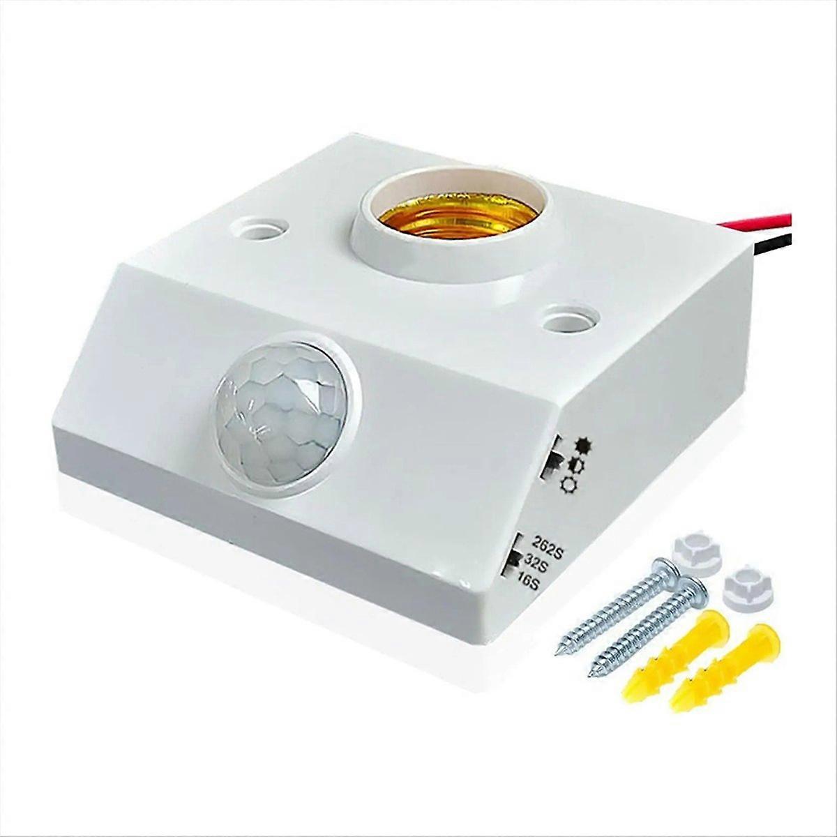 2PCS E27 Lampholder Nut Socket Lamp Holder Nut Socket Bulb Socket