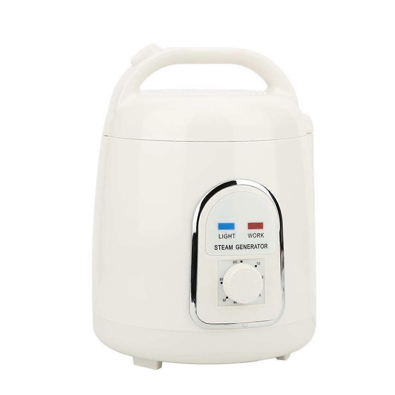 Steam Sauna Generator 850W with 1.5L Pot, OneButton Start, Timer,  Home Spa Steamer