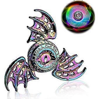 Phoenix Cool Fidget Handspinner Drachenflügel Fingerspinner Metallfokus Edelstahl Fingerspitzenkreisel Stressabbau Spiral Twister ADHS EDC Spielzeugteil