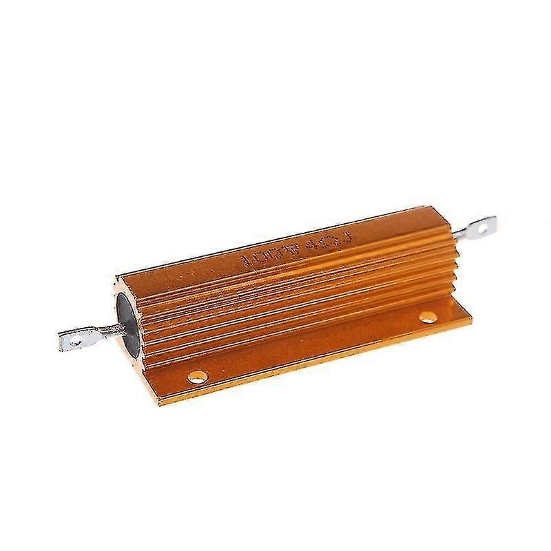 100w Shell Power Aluminum Housed Case Wirewound Resistor 1/2/4/6/8/10 Ohm