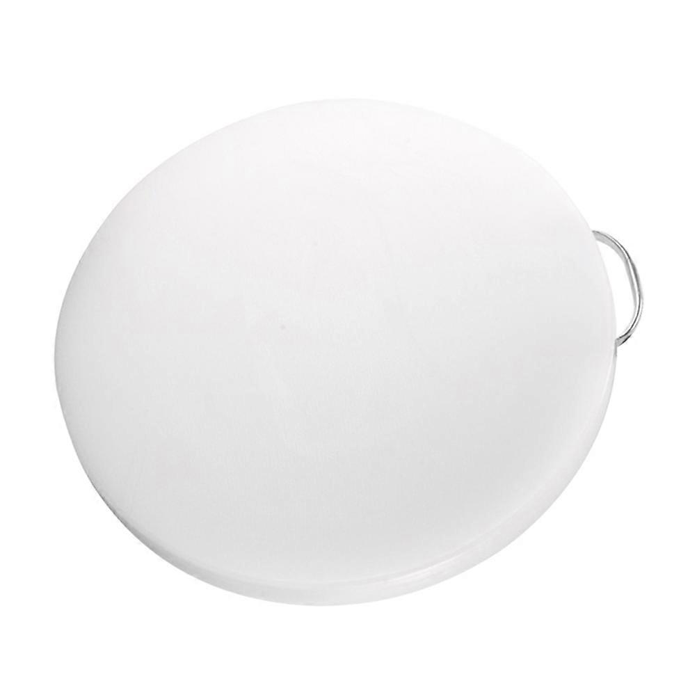 Plastic Cutting Board Thick Round Chopping Board for Kitchen Use