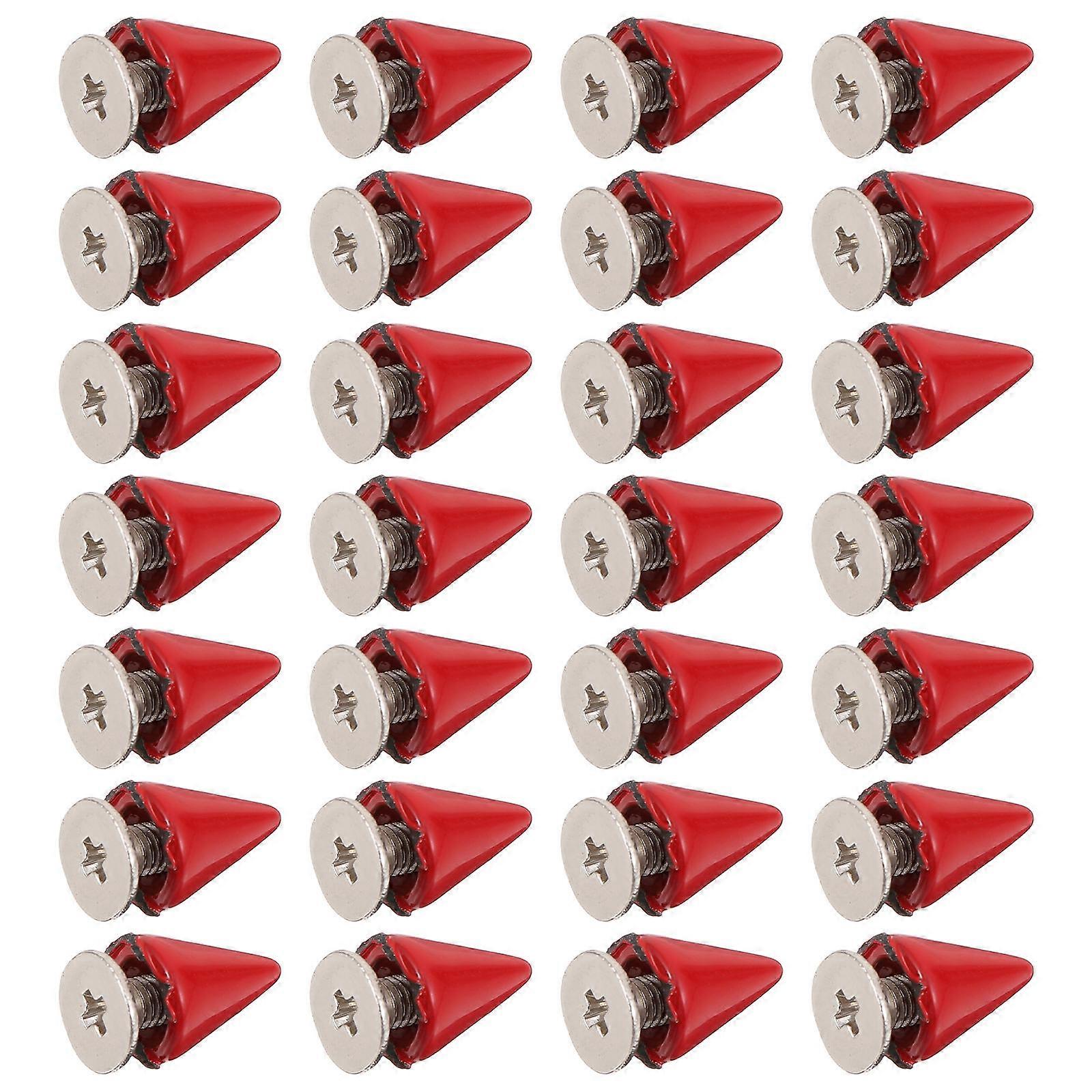 Rivet Studs Metal Cone Rivets for Decor 100Sets Screwback Studs