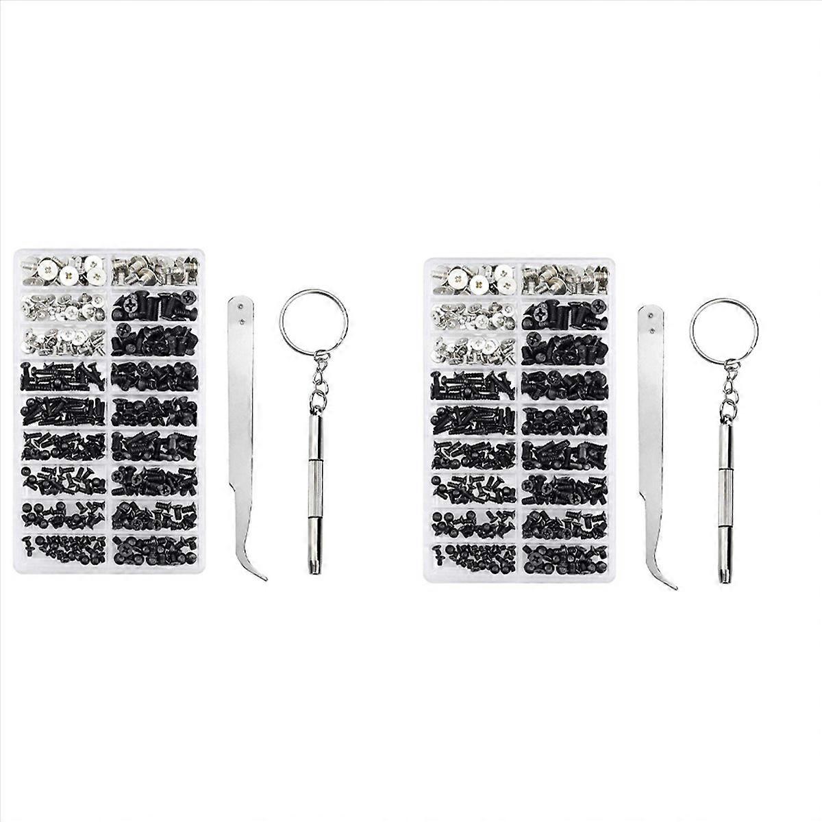 355Pcs PC Screws Assorted Set M2 M3 M2.5 Computer Screws