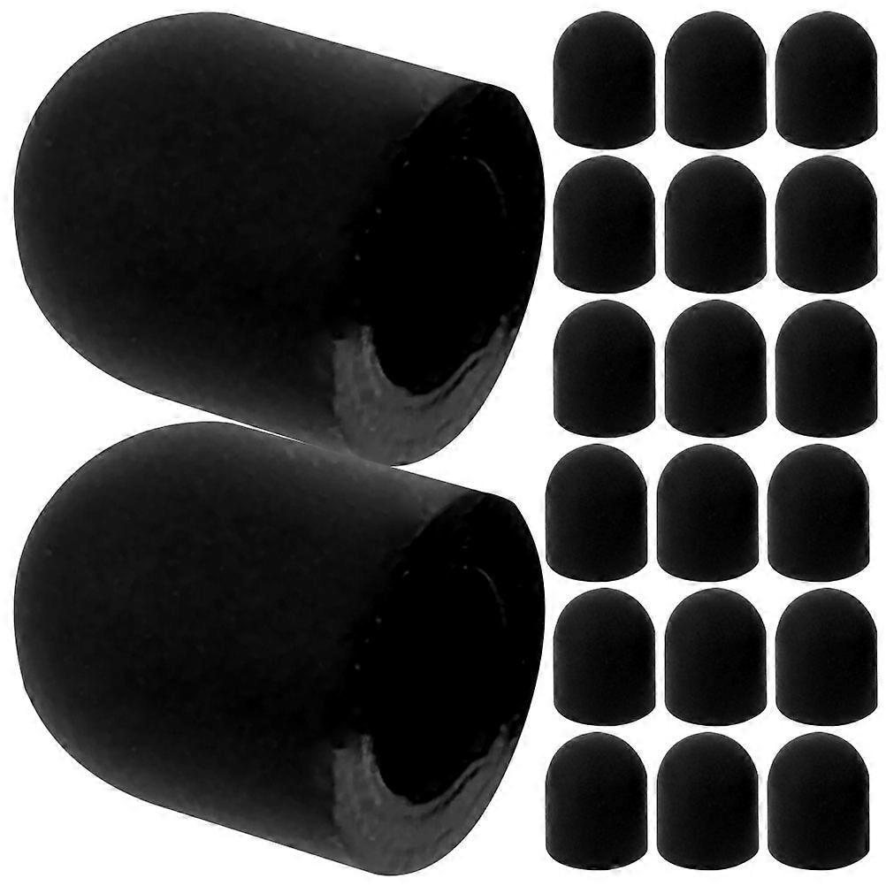 Stylus Pen Tips Replacement Silicone for Capacitive Pens 50Pcs Black