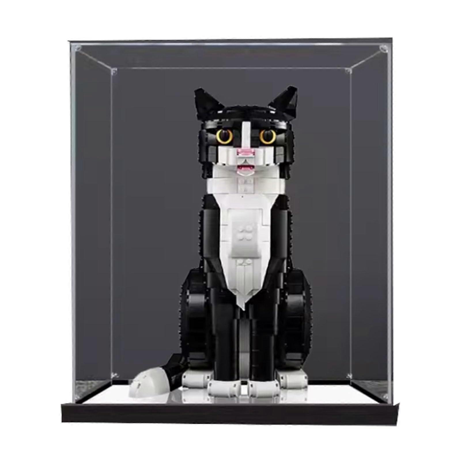 Acrylic Display Case Clear Dustproof Showcase with Tool Assembly for  21349