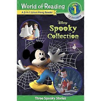 World of Reading Disney's Spooky Collection 3-i-1 lytte-med-leser (nivå 1-leser): 3 skumle historier med CD! (En verden av lesing)