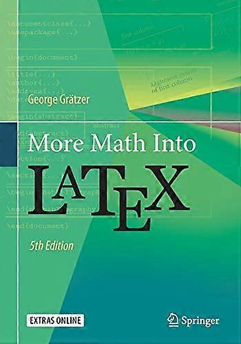 More Math Into LaTeX