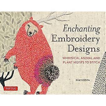 Diseños de bordado encantadores: caprichosos motivos de animales y plantas para coser