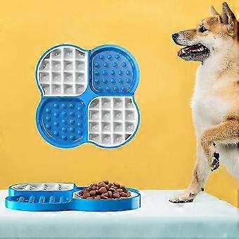 Anti-Slip Slow Feeder Bowl, Dog Bowl, Dog Lick Pad, Slow Feeder Bowl for Dogs