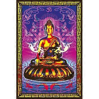 BUDDHA - TRANQUIL - BLACKLIGHT Wooden Jigsaw Puzzles - PSYCHEDELIC 426 -A1288