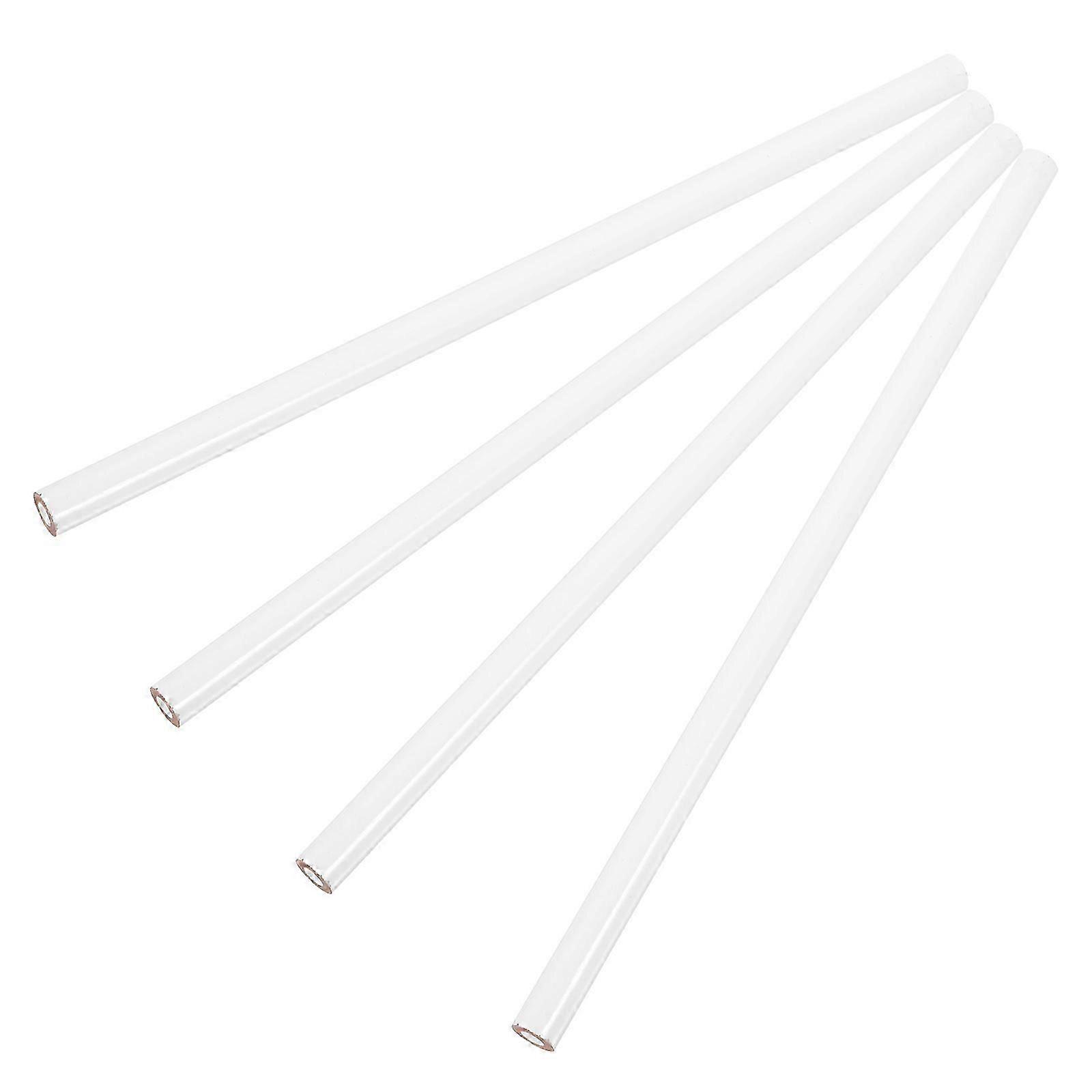 White 4Pcs Painting Mark Pen for Glass with Multipurpose Marking Function