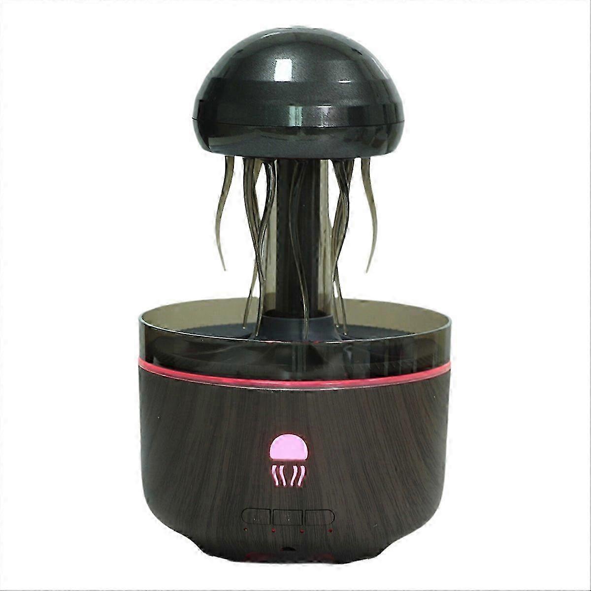 320ML Jellyfish Aromatherapy Diffuser Ideal compatible with Office Yoga US Plug,C