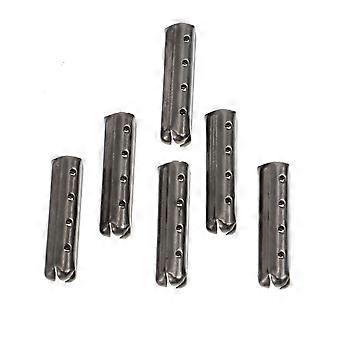 100Pcs Metall Schnürsenkel Tipps DIY Schnürsenkel Köpfe Glatte Schnürsenkel Kupfer Enden