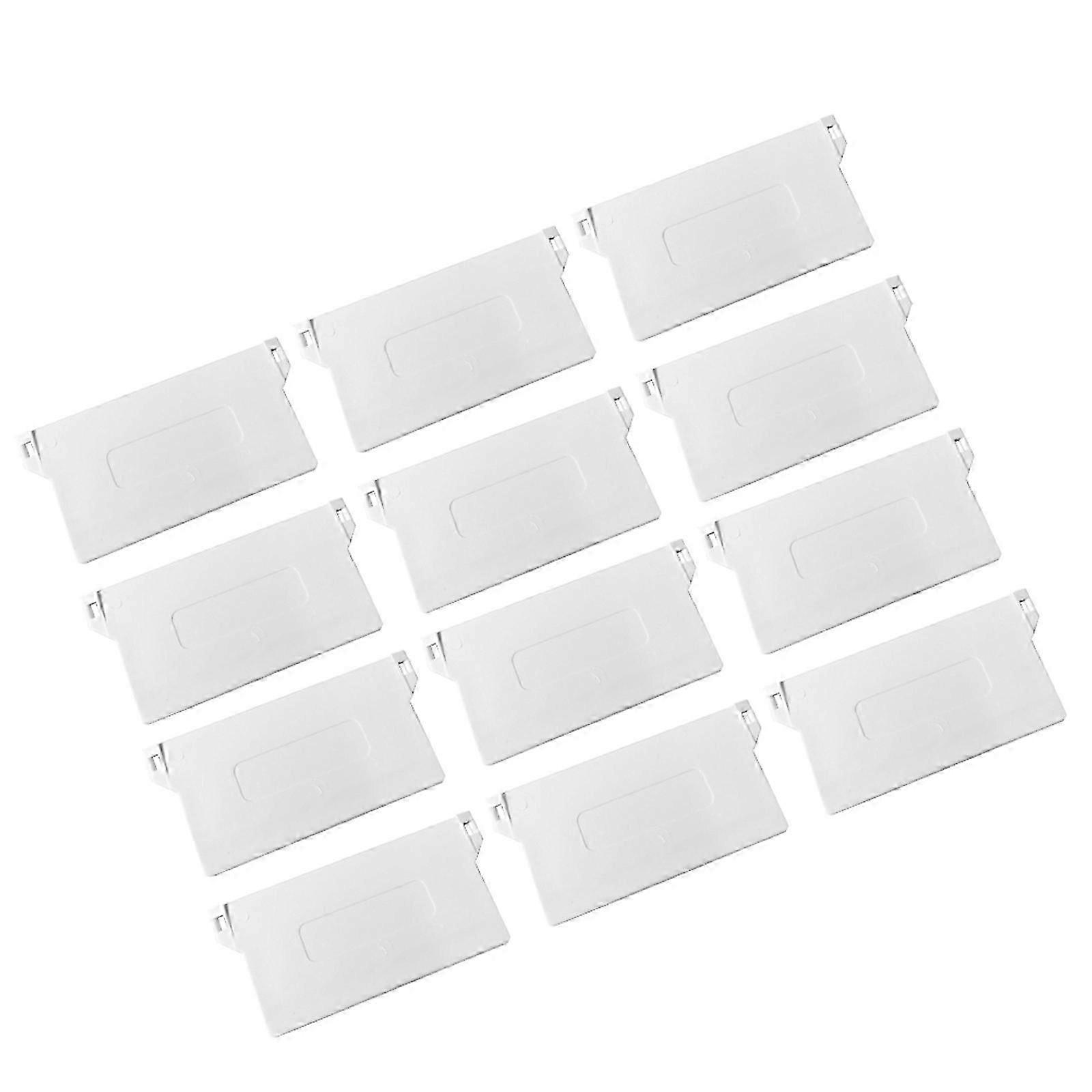 12Pcs Vertical Blind Replacement Slats Weights Ideal for Homeowners and DIY Enthusiasts Featuring Rectangular Shape and Functionality