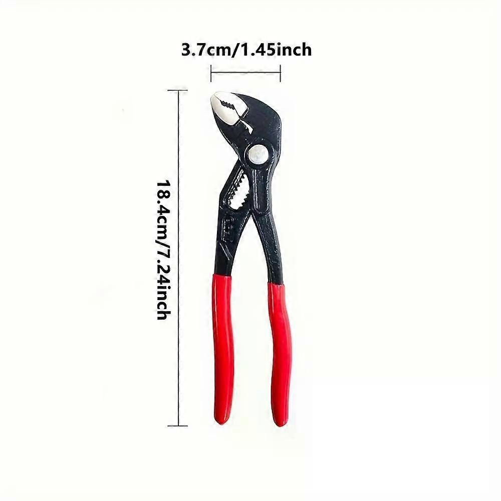 1Pc Water Pump Pliers 7/10/12 Inch Adjustable Wrench Multi-Function Large Openin