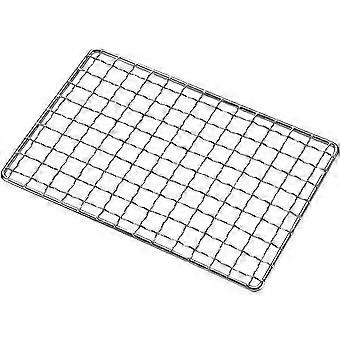 Stainless Steel Folding Grill for Camping - Lightweight, Durable, Eco-Friendly, Easy to Clean, Perfect for Outdoor Cooking