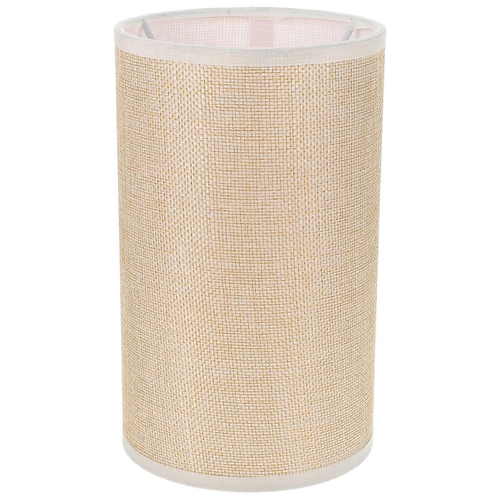 Small Lampshade E27 Base Drum Lampshade Indoor Light Cover Light Accessory