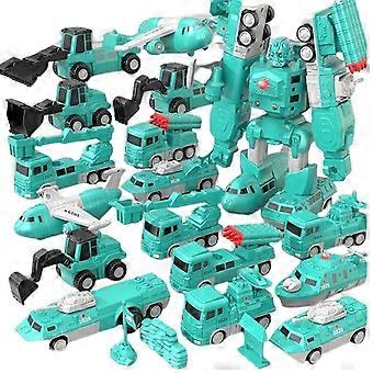 Magnetic Transform Car Assembled Toys for Kids Easy Using Funny Car Playthings Birthday Chirstmas Gift