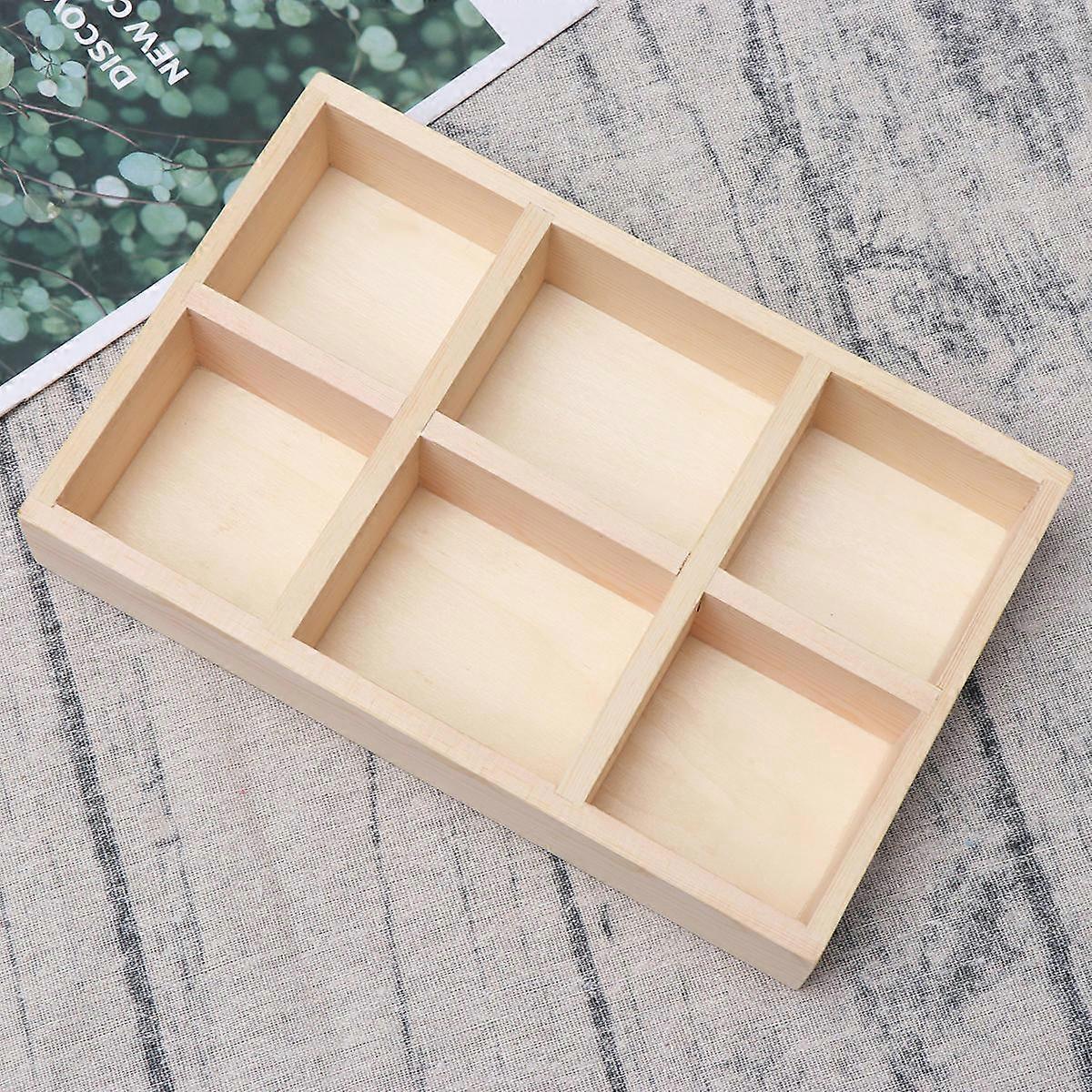 Multi Lattice Pot Solid Wood Box for Storage Use with Large Capacity