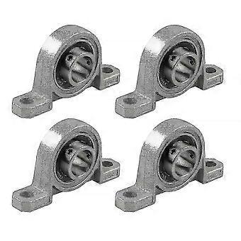 4 Pcs Rolamento de Flange de Rolamento de Rolamento 20mm Kp004 Bloco de Rolamento de Esferas Rolamento de Bloco de Descanso Para Reposição P Edition 0729