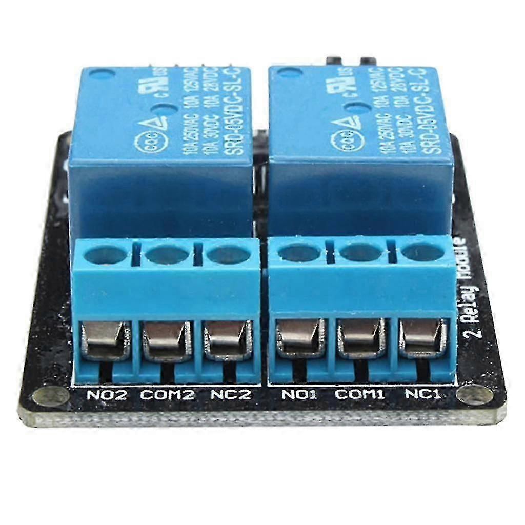 DC 5V 2 Way 2-CH Channel Relay Module With Optocoupler Protection