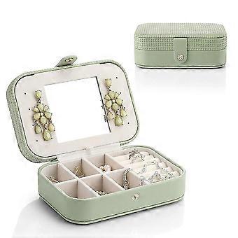 Gifts For Women, Jewelry Box Travel Vintage Design, Jewelry Storage Small With Mirror, Jewelry Box Women Jewelry Bag Travel Jewelry Box Girl Earrings