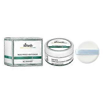 Men's Talcum Powder with Mint & Vitamin E, Sweat-Absorbing Body Powder for Skin Care, Refreshing & Breathable Daily Care