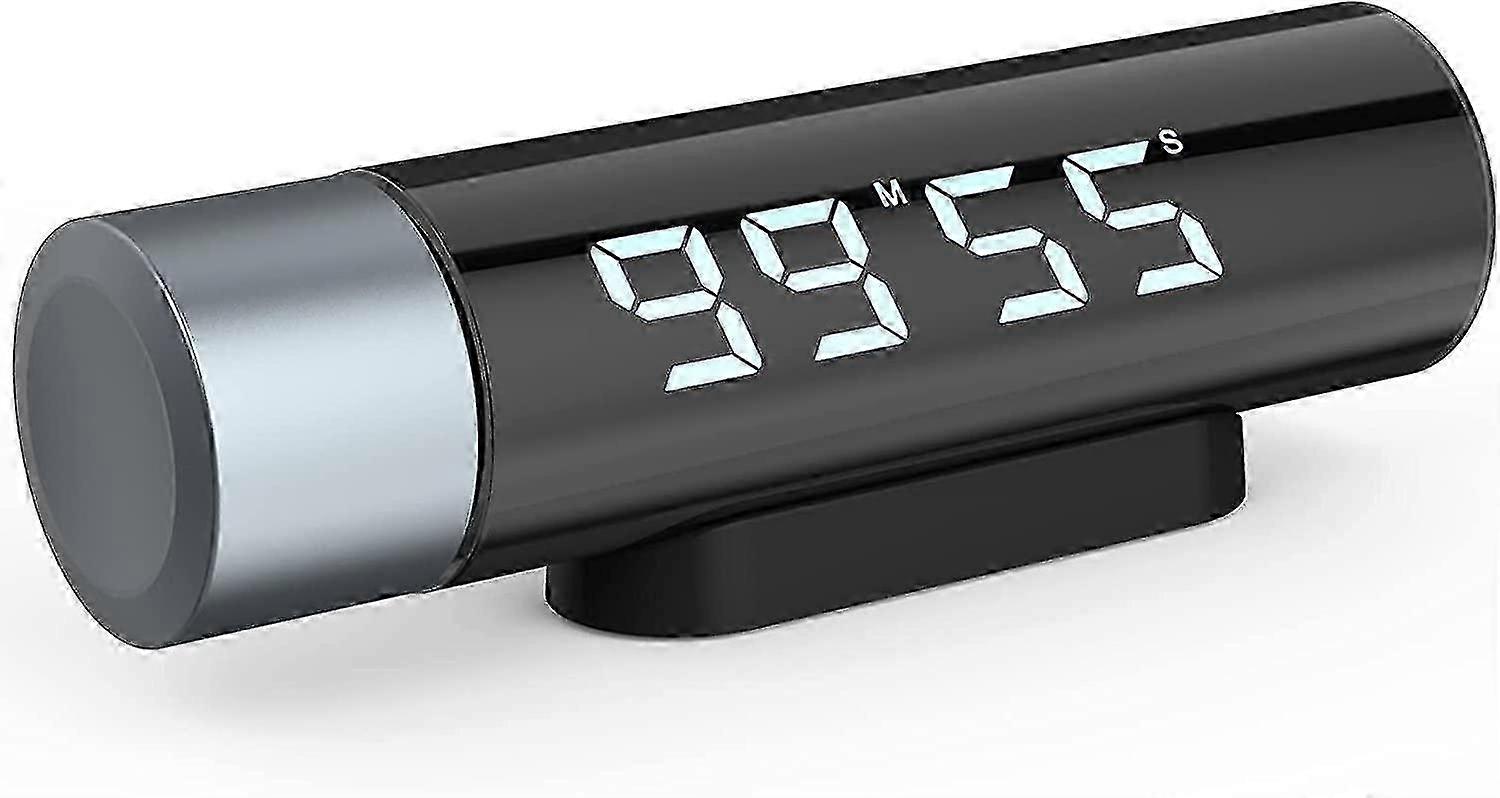 Kitchen Timer, Magnetic Digital Kitchen Countdown Timer, Hd Lcd Kitchen Timer With Rotary Knob Setting For Cooking, Baking, Baking, Training, Studying