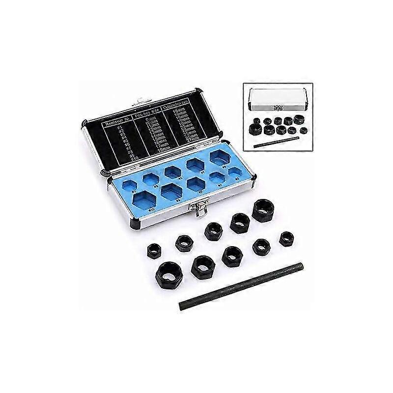11 Pack 9-19mm Sockets, Damaged Bolt Nut Screw Remover Puller Removal Socket Set Tool