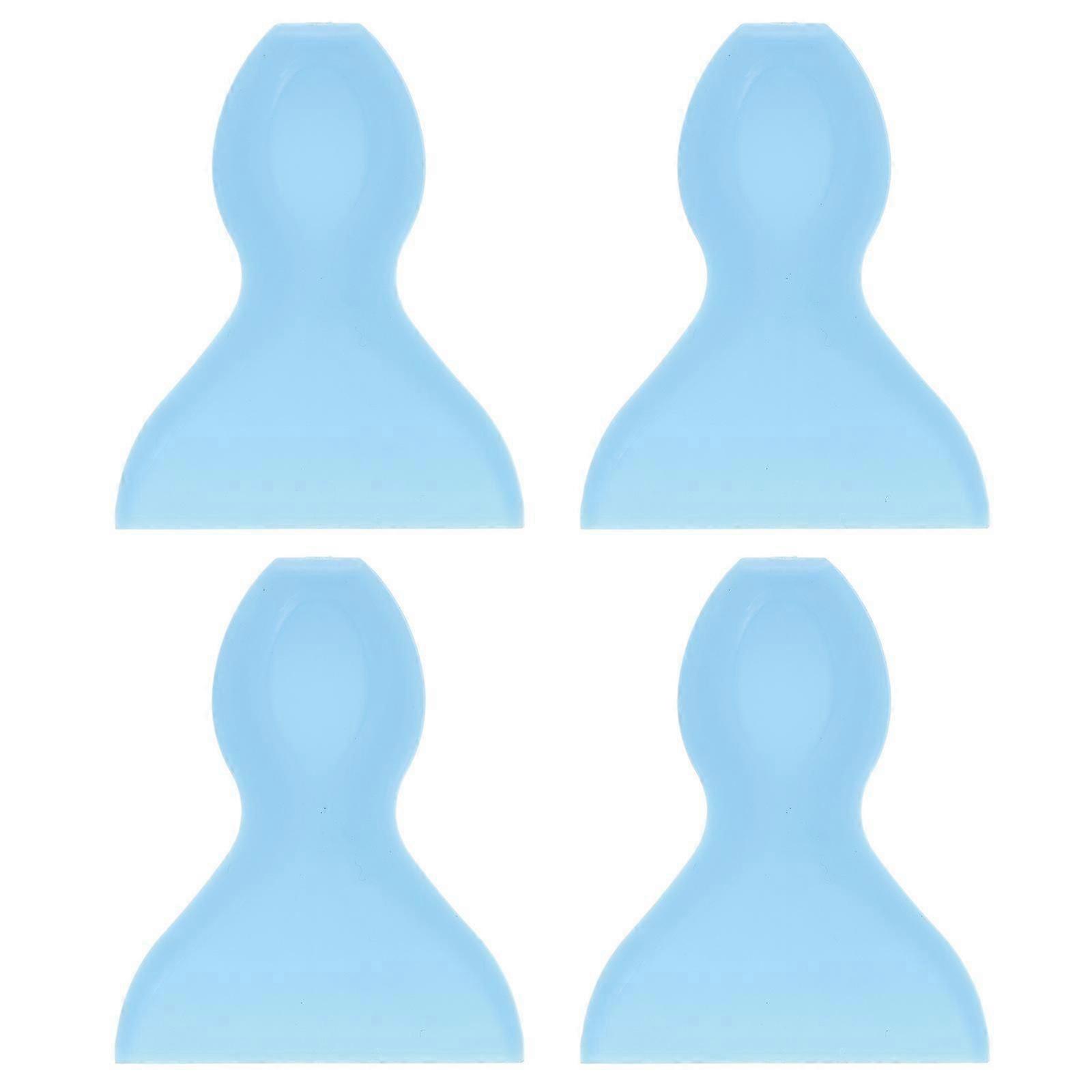 4pcs Plastic Squeegee Scraper Car Vinyl Scraper Car Windows Decal Applicator