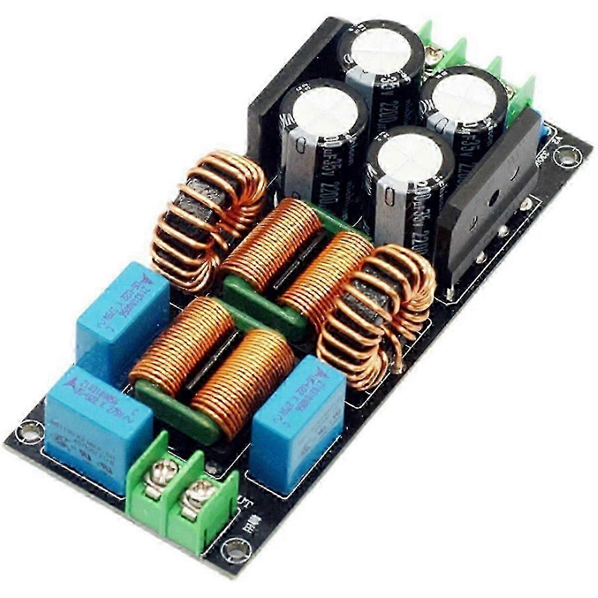 AC Filter Audio Power Amplifier EMC Electromagnetic Interference Purify Power DC Differential Mode Common, 20A