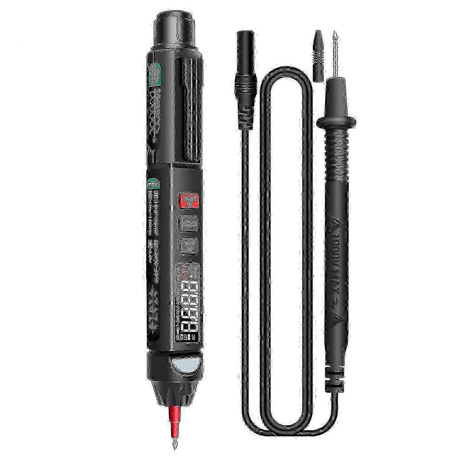 ANENG A3008 Smart Pen Multimeter 6000 Counts, Backlight LCD, AC/DC Voltage Current Tester