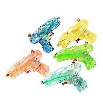 12pcs Mini Water Blaster Plastic Water Shooters Transparent Bath Toys Summer Swimming Pool Beach Toys For Children Kids Summer Beach Children's Water