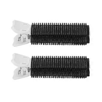 Hair Volume Clips Hair Root Curler Set for Quick Root Volume and Precision Bang Styling, Black