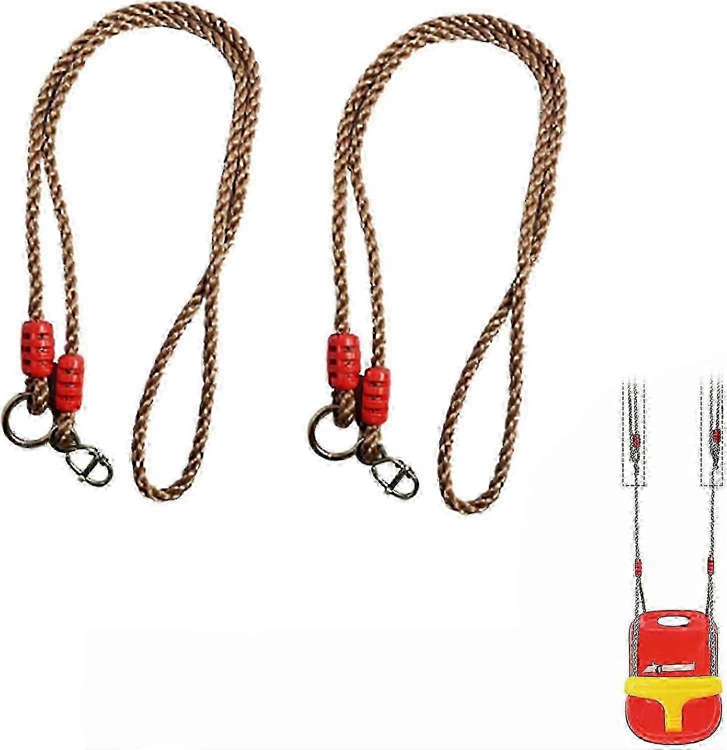 Children's Adjustable Swing Extension Cord Hammock Accessories 2pcs