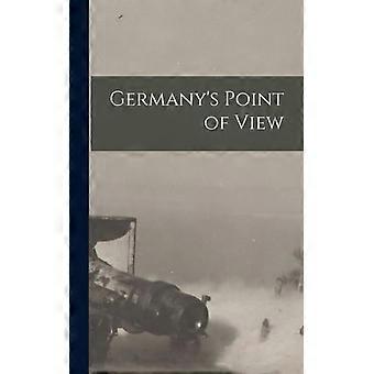Germany's Point Of View - Anonymous - Hardcover - English Book - History