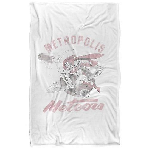 Superman Metropolis Meteor Blanket