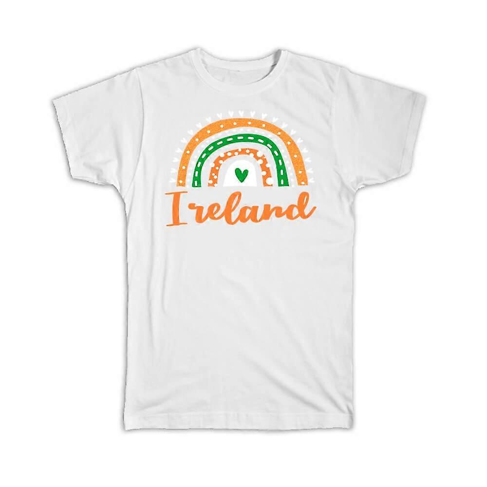 Gåva T-Shirt: Irland Regnbåge