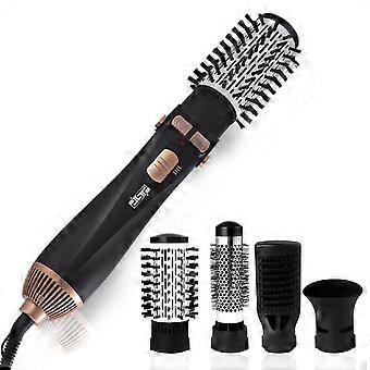 50001 4-in-1 1200W Hot Air Styler Brush with Rotating Curling Comb