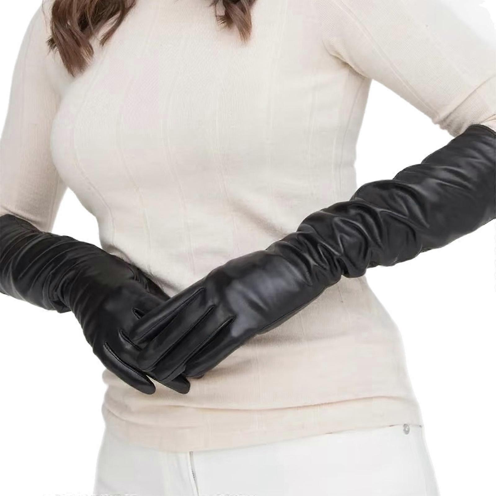 Stretchable Operas Gloves Long Arm Coverage Stage Percompatible withmances Vintage Theme Accessories