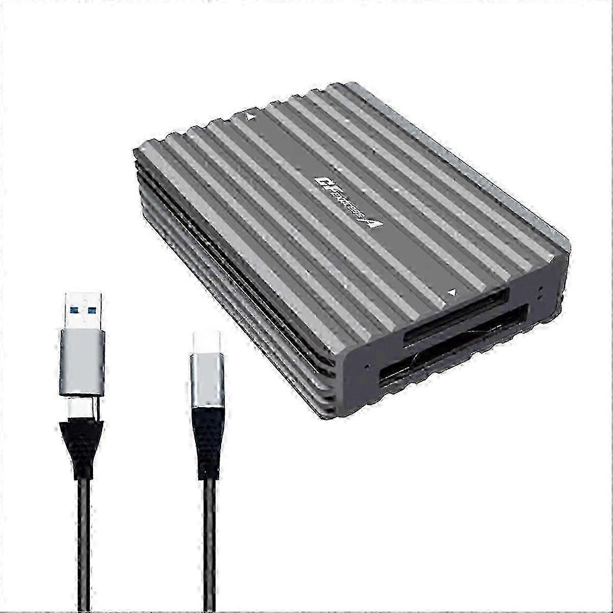 2 In 1 Cfexpress A&B Double-Sided Card Reader Cfexpress CardFAST QD