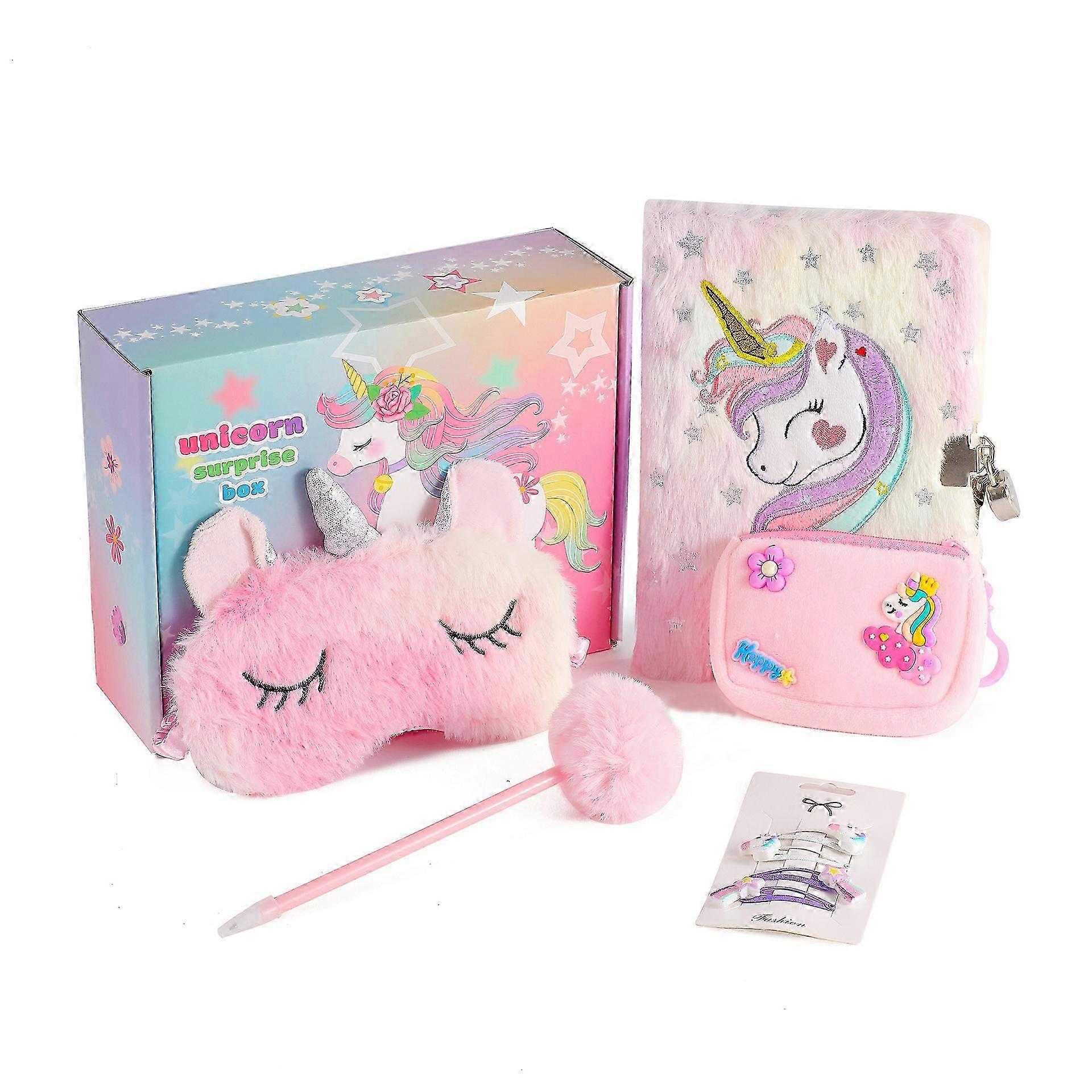 Unicorn Kids Notebook & Sticky Notes Set