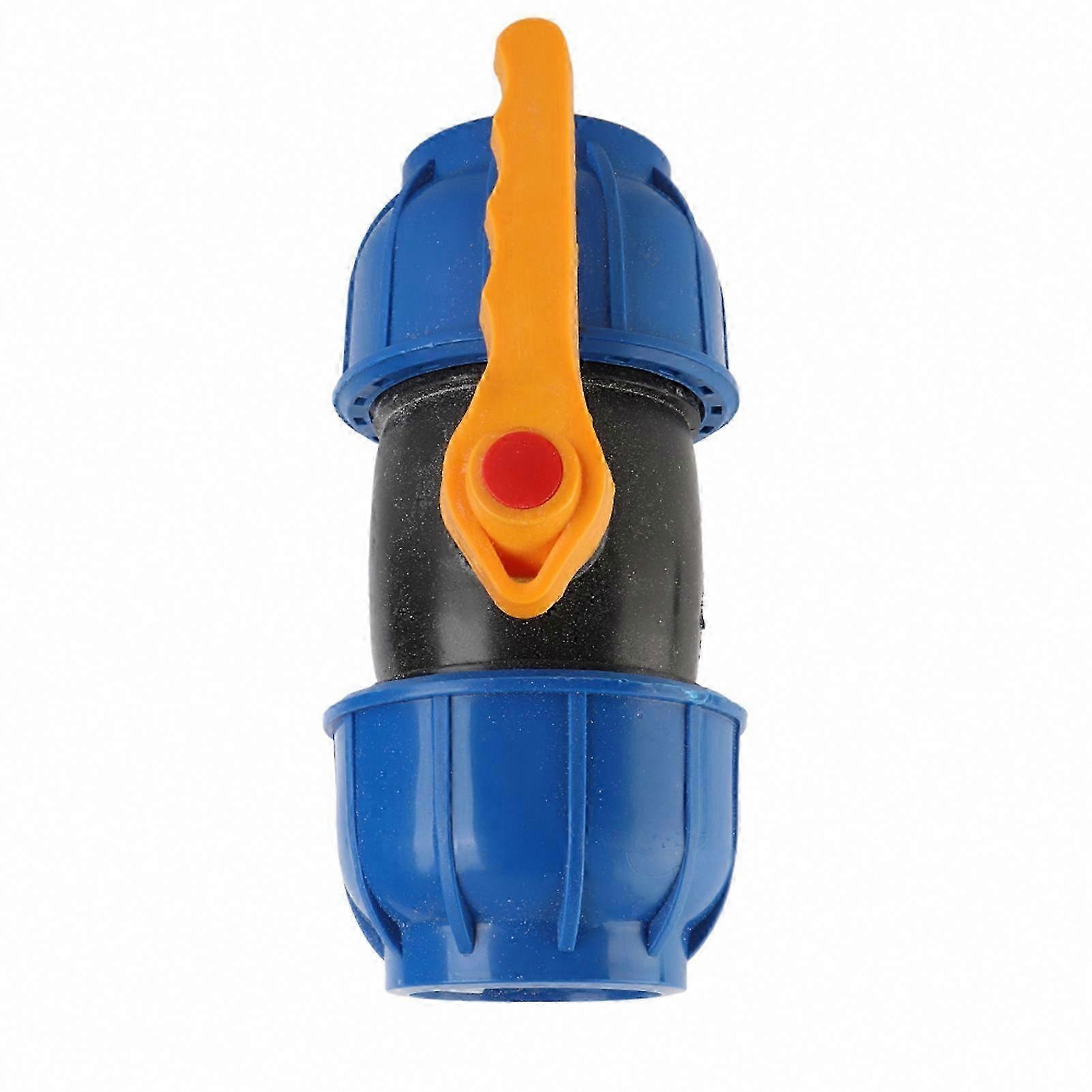 63mm PE Ball Valve Water Pipe Connector Fitting