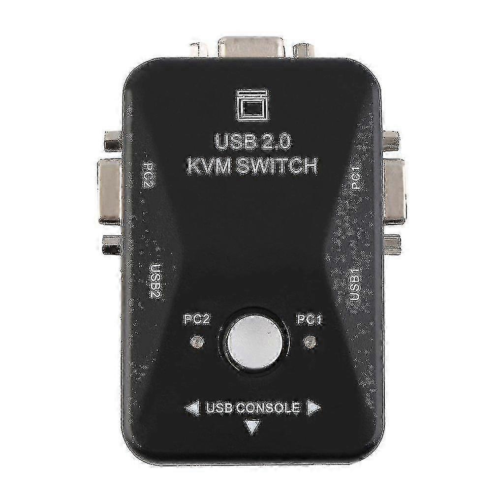 2-Port USB VGA KVM Switch