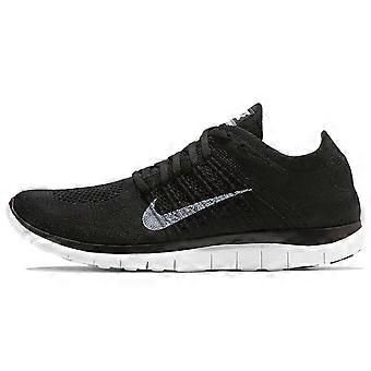 Nike Free 4.0 Flyknit 'Black White Grey' 631053-001