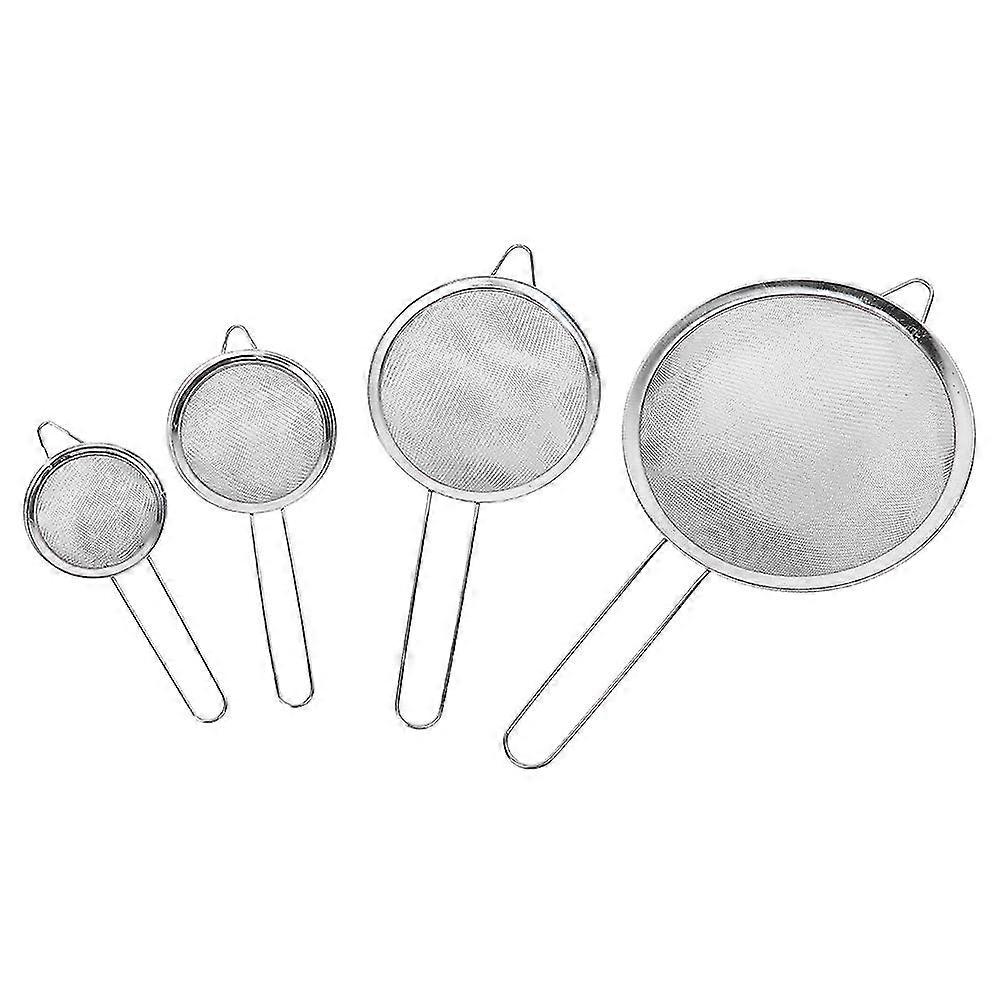 Fine Mesh Stainless Steel Sifter Set