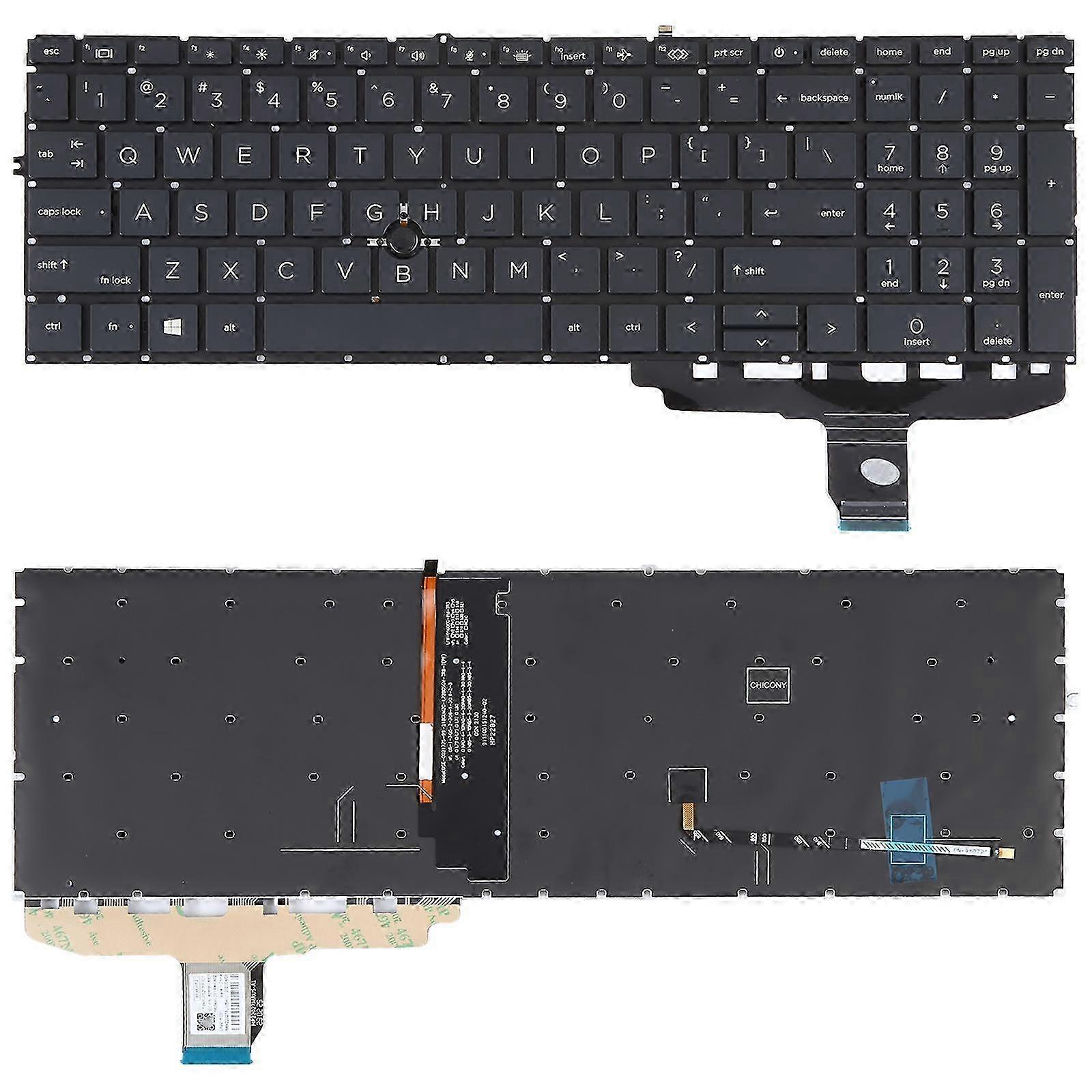 OEM-Style Backlit US Keyboard With Pointing